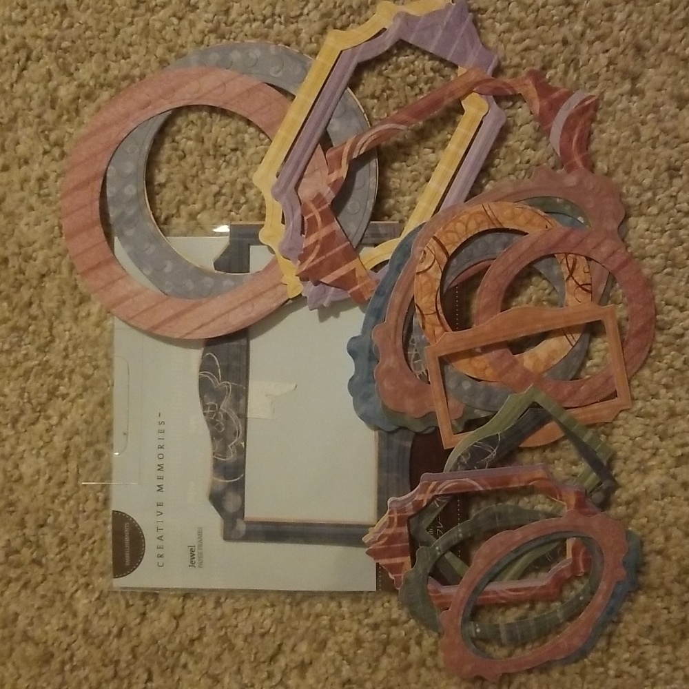 Creative Memories Paper Frames. Jewel.